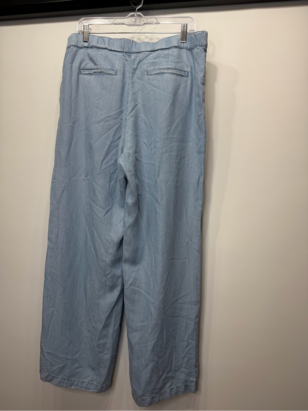 J. Jill Light Blue Wide-Leg Jeans - Picture 6 of 9